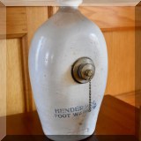 DL18. Henderson Foot Warmer lamp. 